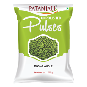Patanjali Green Gram Whole (Moong Sabut) 500 g