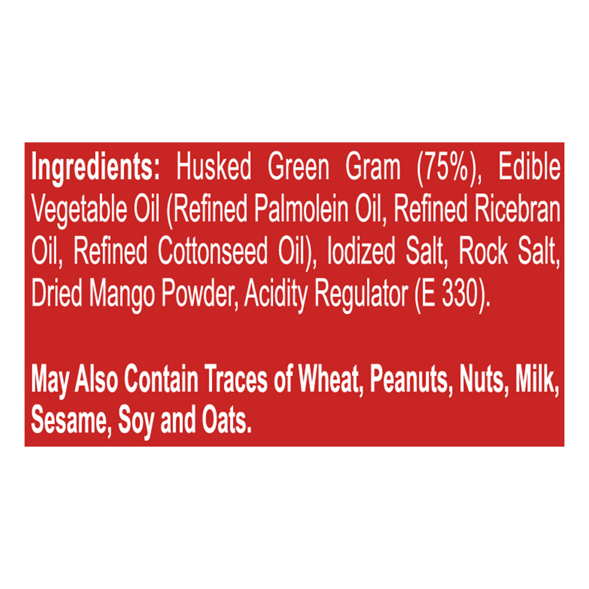 Patanjali Namkeen Moong Dal 200 Gm (60 Pc) - T - Image 2